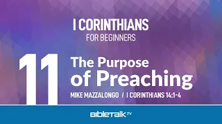 The Purpose of Preaching