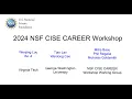 2024 NSF CISE CAREER Workshop