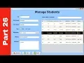 JAVA - Student Information System Project In Java Using NetBeans With Source Code Part 26