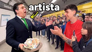 Sorprendí con Propinas a Artista que Nadie Valora