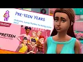 You can have the Pre-Teen life stage with this mod Sims 4 Pre-teen mod