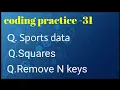 Coding practice - 31 part-2