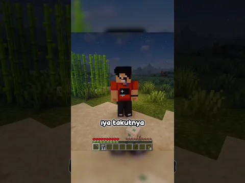 cuman jagain telor #minecraft #minecraftmemes