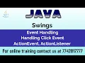 Event Handling in Java Explained JButton Click Event Event Source Event Object EventListener