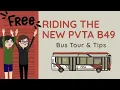The New FREE PVTA B49 Complete Route Tour Rider Guide
