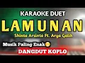 Download Lagu LAMUNAN - KARAOKE DUET Versi Shinta Arsinta feat Arya Galih