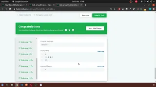 Hackerrank Problem Subarray Division Sliding Window Technique Golang
