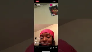 lilgeekn crying on live over therealtrapsweety cheating on him