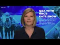 Q A with NBC s Kate Snow Police leaders discuss protests calls for reform