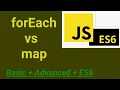 forEach vs map JavaScript Hindi