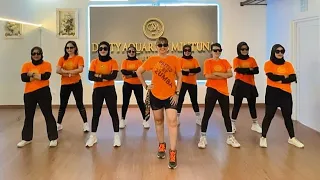 dinding pemisah tiktok viral senam kreasi dam fit club kreasi zin detty zumbrewlitan squad
