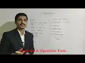 Algorithm and Algorithms Design Characteristics of Algorithm