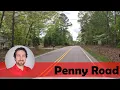 Driving Penny Road from Lake Wheeler Road to Graham Newton Road in Raleigh North Carolina