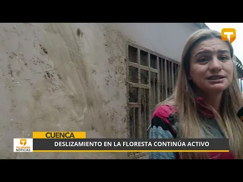 Deslizamiento en La Floresta continúa activo