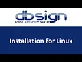 DBsign Installation for Linux
