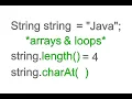 Java - Big Idea 2 Parsing a String with Loops 7 of 8