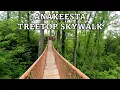 Anakeesta TreeTop Skywalk Walking Tour Gatlinburg Tennessee 4K