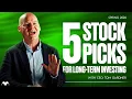 Tom Gardner 5 Stocks to Hold for 5 Years