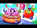 Lagu Healthy Baby Food 🥦 🍎🥕Funny Kids Songs \u0026 Nursery Rhymes♥️