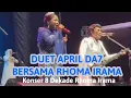 Lagu Duet Raja Dangdut Rhoma Irama With April DA7 Di Konser 8 Dekade Rhoma Irama