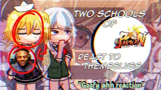 two schools of bakwan fight back react to themselves cringe reaction 