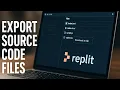 How To Export Source Code Files From Replit AI EASY 2025