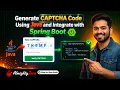 Generate Captcha Code Using Java and Integrate with Spring Boot Almighty Java