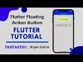 Flutter - 37 Floating Action Button Introduction to Flutter Development Using Dart