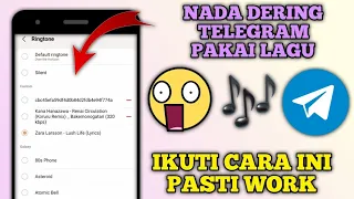 Download Cara Mengganti Nada Dering Telegram Menggunakan Lagu MP3