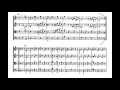 Mozart, String Quartet 5, K.158 - Video Score - Hagen Quartett