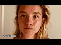 Florence Pugh Bikini Lingerie Bra Panties Sheer Lace Robe Nightwear