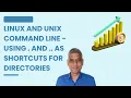 Linux and Unix Command Line Fundamentals -