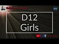 D12 - Girls (Karaoke)