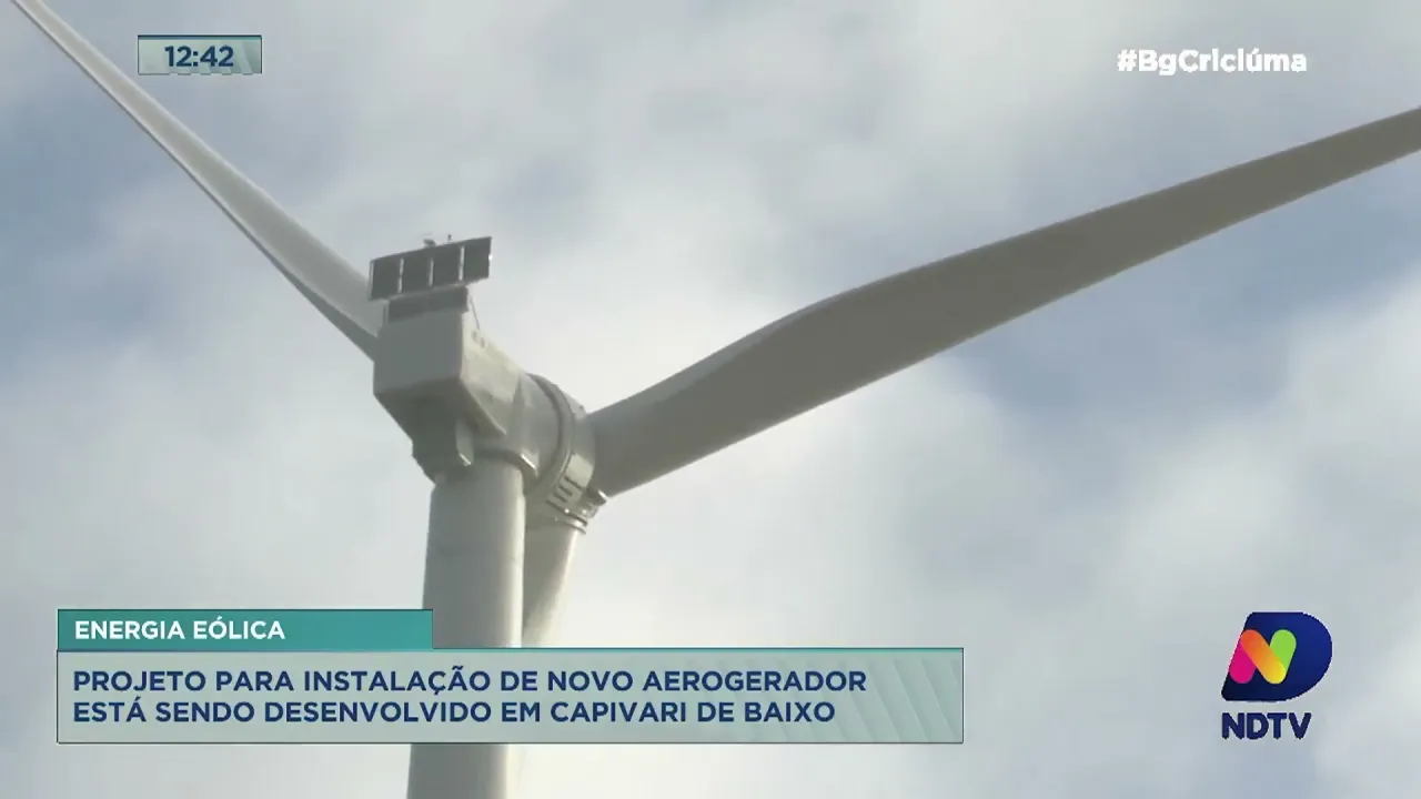 Projeto inovador desenvolvido na região Sul busca fomentar uso da energia eólica