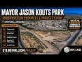 Mayor Jason Kouts Park Construction Progress Project Story Safford Arizona
