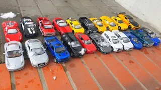 Машинки a lot of CARS много штук в снегу Arsenii Toys