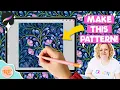 Cute Boho Daisy Pattern in Procreate Tutorial FREE Template