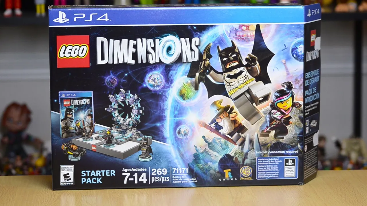 Included in the LEGO Dimensions Starter Pack for $99.99: LEGO Dimensions videogame LEGO Toy Pad Bric. 