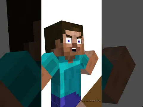 Steve, boat (Minecraft / asdfmovie16 Animation)