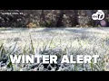 Wintry mix slows travel in Hagerstown Maryland LIVE