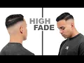 HIGH FADE COMBOVER HAIRCUT TUTORIAL