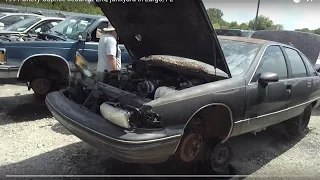 1991 Chevy Caprice sedan at LKQ junkyard in Largo FL