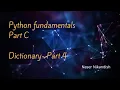 python Dictionary comprehension