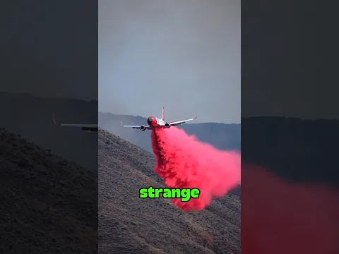 Why Planes Are Dropping this Pink Stuff π³