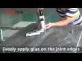 Seaming Solid Surface with Kongder adhesive