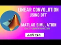 Linear convolution using DFT and IDFT