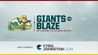 stena line belfast giants vs coventry blaze eihl saturday 2 january 2016