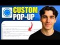 How To Add A Custom Calendly Pop-Up On Your Website Tutorial 2026