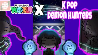 K-POP DEMON HUNTERS TEASER REACTION! 🤯😈🗡️🎤🤩 TOCA BOCA WORLD 🌍 
