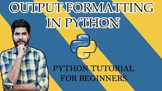 Python Tutorial For Beginners f String Formatting Format Function In Python In-Depth Tutorial